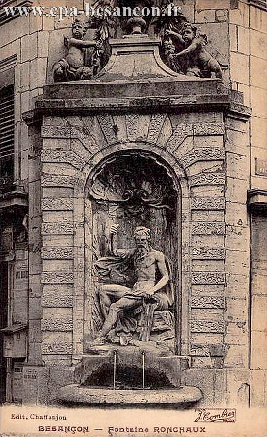 BESANÇON - Fontaine RONCHAUX